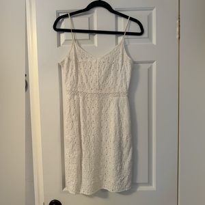 Lucky Brand White Eyelet Sundress